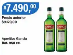 Supermercados Damesco Gancia aperitivo oferta