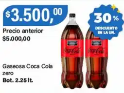 Supermercados Damesco Coca cola gaseosa coca cola zero oferta