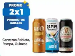 Supermercados Damesco Cervezas Rabieta, Pampa, Guinness oferta