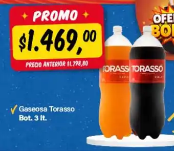 Supermercados Damesco Torasso gaseosa oferta