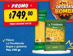 Supermercados Damesco La providencia fideos largos o guiseros oferta