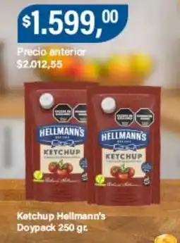Supermercados Damesco Hellmann's ketchup oferta