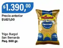 Supermercados Damesco San bernardo trigo burgol oferta