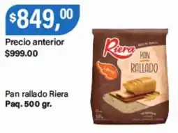 Supermercados Damesco Riera pan rallado oferta