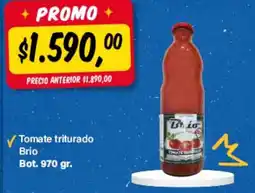 Supermercados Damesco Brio tomate triturado oferta