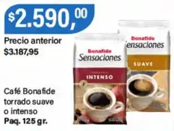 Supermercados Damesco Bonafide café sensaciones oferta