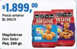 Supermercados Damesco Don satur magdalenas oferta