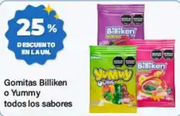 Supermercados Damesco Billiken gomitas o Yummy gomitas oferta