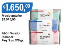 Supermercados Damesco St.Tropez jabón tocadoc oferta