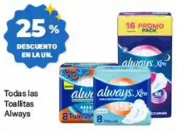 Supermercados Damesco Always toallitas oferta