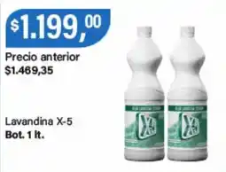 Supermercados Damesco Lavandina X-5 oferta