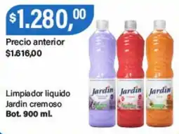 Supermercados Damesco Jardin limpiador liquido cremoso oferta