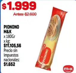 Makro M&K pionono oferta