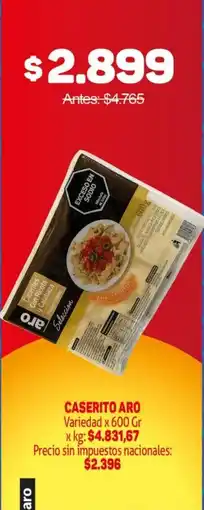 Makro Aro caserito oferta