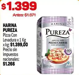 Makro Pureza harina pizza con levadura oferta