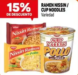 Makro Nissin ramen / cup noodles oferta