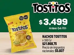 Makro Tostitos nachos oferta