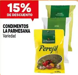 Makro La parmesana condimentos variedad oferta