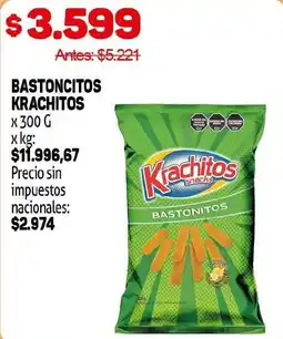 Makro Krachitos bastonitos oferta