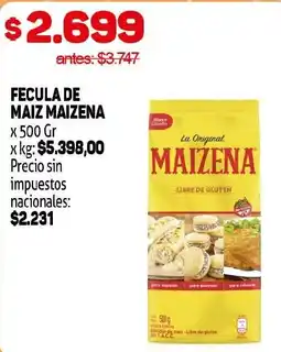 Makro Maizena fecula de maiz oferta