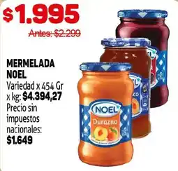 Makro Noel mermelada oferta