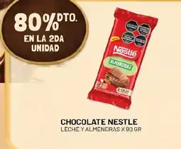 Makro Nestle chocolate leche y almendras oferta