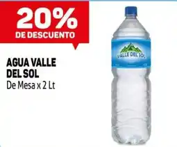 Makro Agua valle del sol oferta