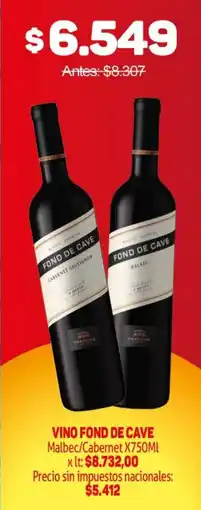 Makro Fond de cave vino oferta