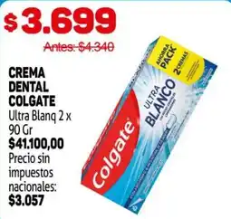 Makro Colgate crema dental ultra blanq oferta