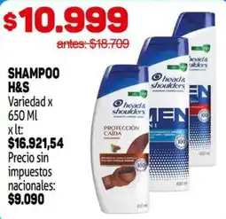 Makro head & shoulders shampoo oferta