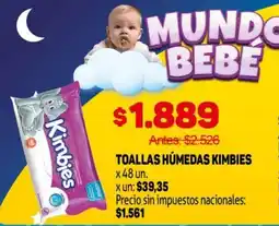 Makro Kimbies toallas húmedas oferta