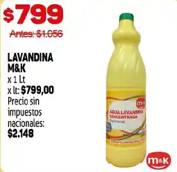 Makro M&K lavandina oferta