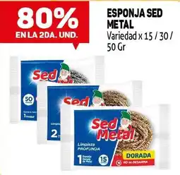 Makro Sed esponja metal oferta