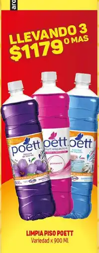 Makro Poett limpia piso oferta