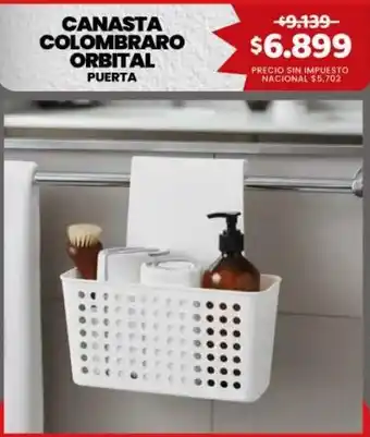 Makro Canasta colombraro orbital puerta oferta