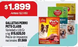 Makro Pets class galletas perro oferta