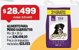 Makro Sabrositos alimento para perro oferta