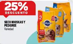 Makro Pedigree seco whiskas y pedigree variedad oferta