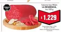 Cooperativa Obrera La residencia salame tipo milán oferta