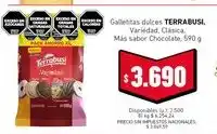 Cooperativa Obrera Terrabusi galletas dulces variedad clasica oferta