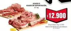 Cooperativa Obrera Asado o asado de exportación oferta