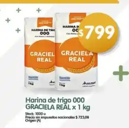 Supermercados Buenos Días Graciela real harina de trigo 000 oferta