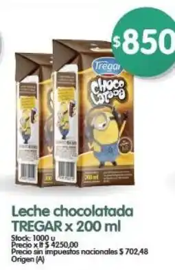 Supermercados Buenos Días Tregar leche chocolatada oferta