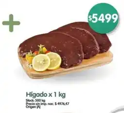 Supermercados Buenos Días Hígado oferta