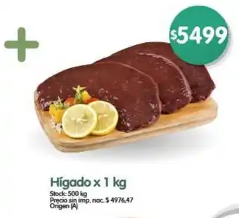 Supermercados Buenos Días Hígado oferta