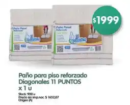 Supermercados Buenos Días Puntos paño para piso reforzado oferta
