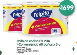 Supermercados Buenos Días Felpita rollo de cocina oferta