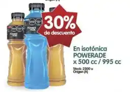 Supermercados Buenos Días Powerade isotónica oferta