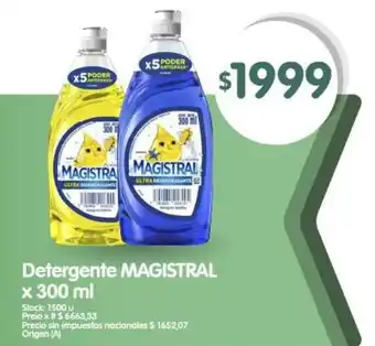 Magistral detergente