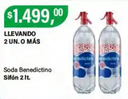 Supermercados Damesco Benedictino soda oferta